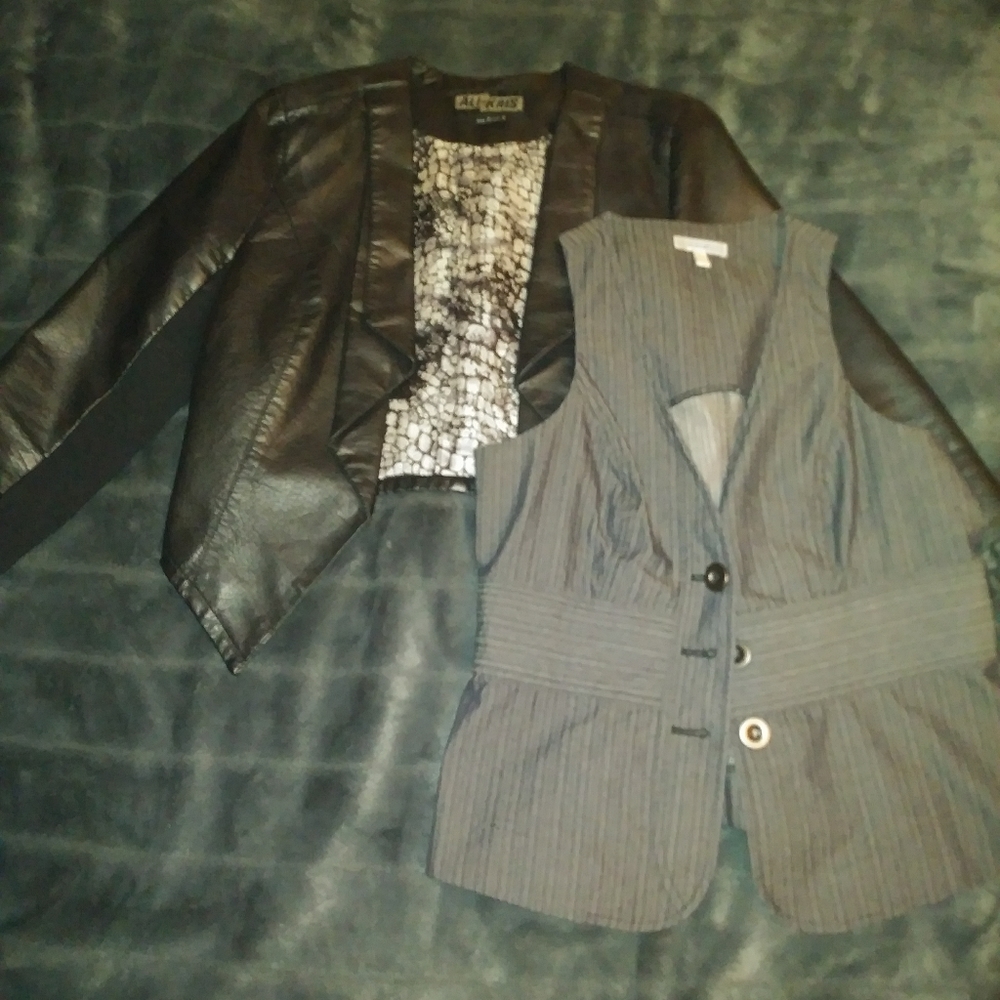 Cute jacket and vest